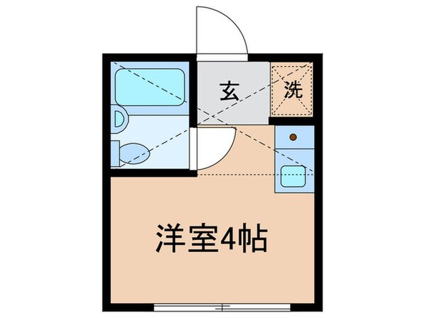 タクトハウス菊名の物件間取画像